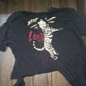 “stay loud” tiger tee